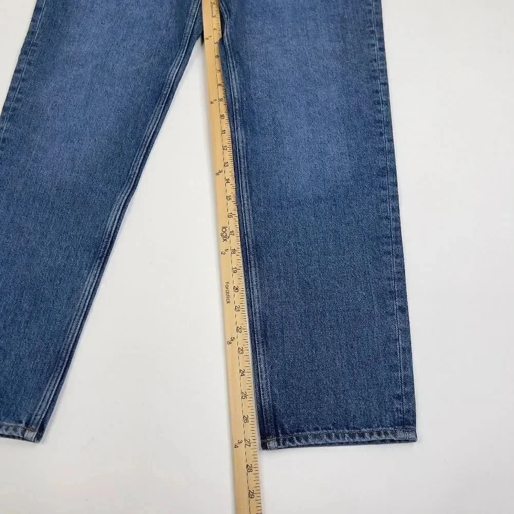 ARKET Men's Cropped Denim Blue Jeans Size 33